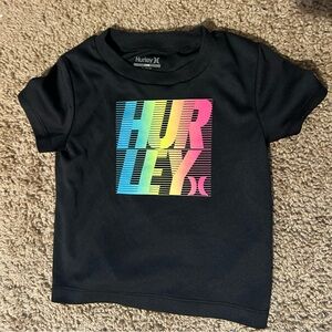 Toddler Hurley Black Logo Graphic T Shirt Size 24 Months |A112
